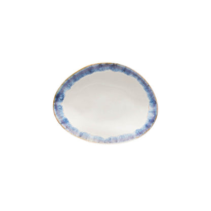 Costa Nova Brisa Ria Blue Oval Plate - 266x225mm (Box of 6)
