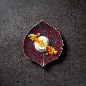 Costa Nova Riviera Vigne Alchemille Leaf Plate - 176x170mm (Box of 6)