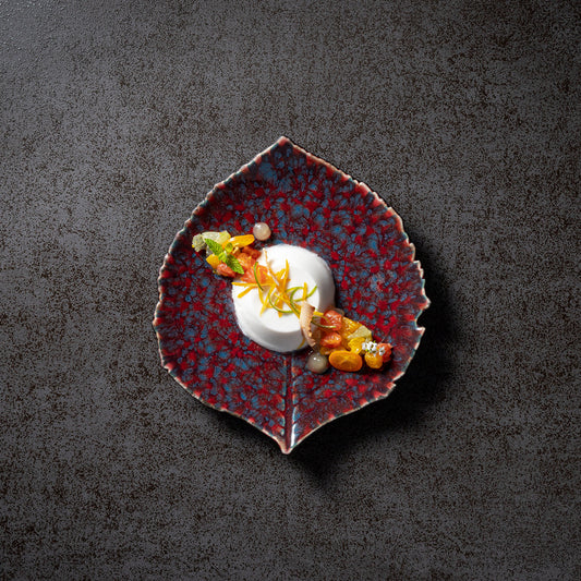 Costa Nova Riviera Vigne Alchemille Leaf Plate - 176x170mm (Box of 6)