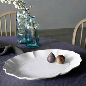 Costa Nova Rosa Branco Oval Platter - 400x288mm