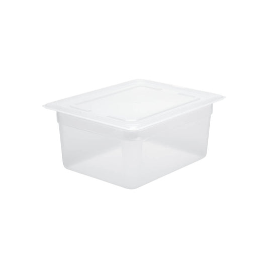 Chef Inox GN Polypropylene Storage Container - GN  1/2 x 150mm, Clear