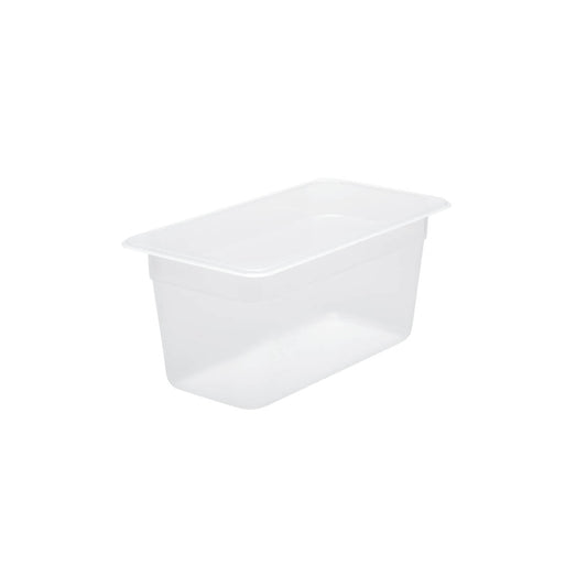 Chef Inox GN Polypropylene Storage Container - GN  1/3 x 150mm, Clear