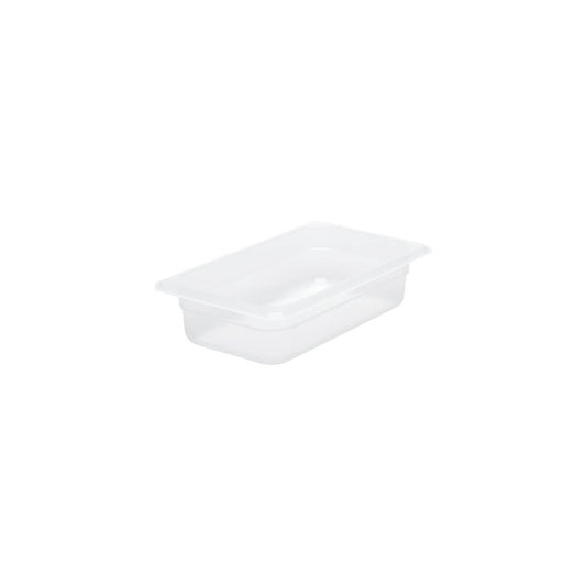 Chef Inox GN Polypropylene Storage Container - GN  1/4 x 65mm, Clear