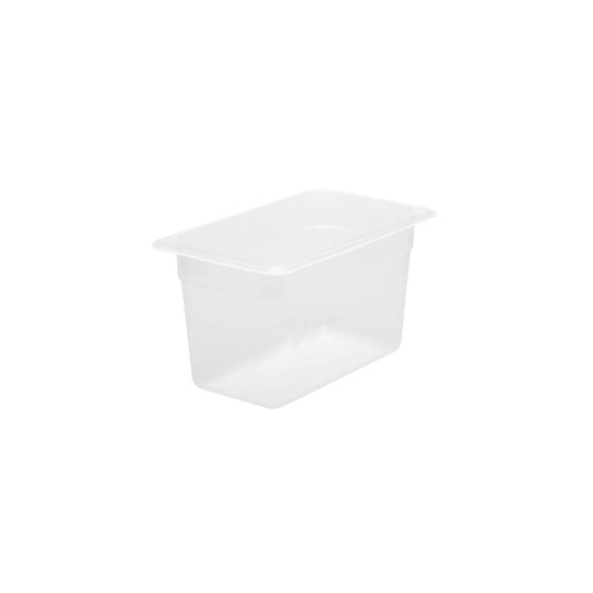 Chef Inox GN Polypropylene Storage Container - GN  1/4 x 150mm, Clear