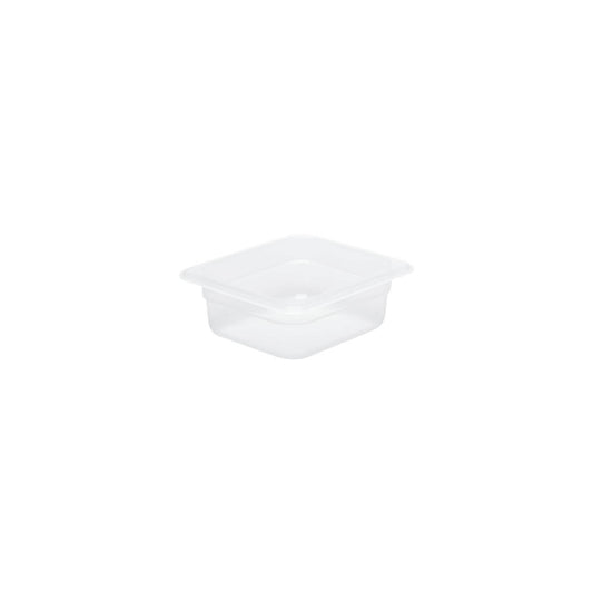 Chef Inox GN Polypropylene Storage Container - GN  1/6 x 65mm, Clear