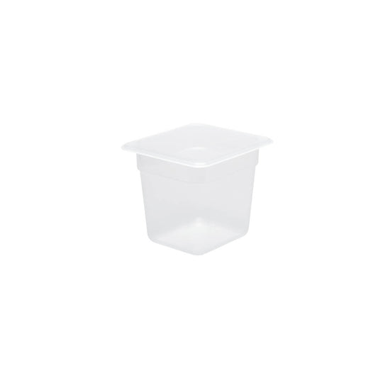 Chef Inox GN Polypropylene Storage Container - GN  1/6 x 150mm, Clear