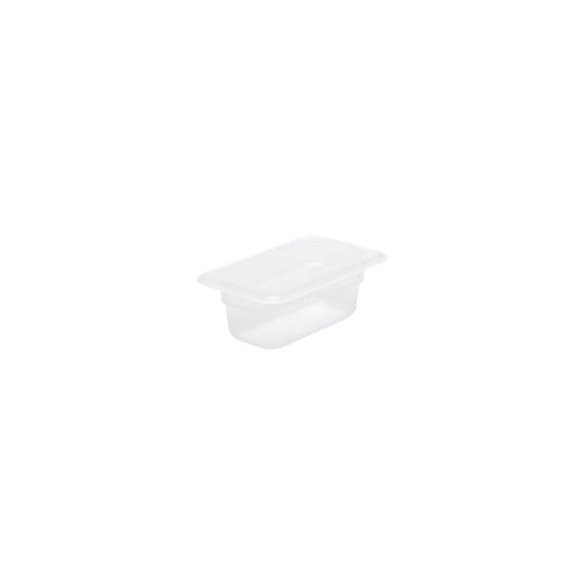 Chef Inox GN Polypropylene Storage Container - GN  1/9 x 65mm, Clear