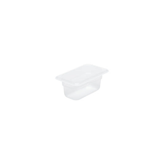 Chef Inox GN Polypropylene Storage Container - GN  1/9 x 100mm, Clear