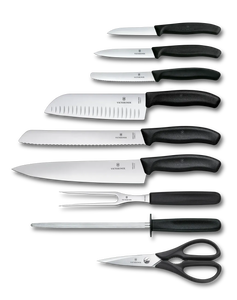 Swiss Classic Cutlery Block, 9 Pieces
