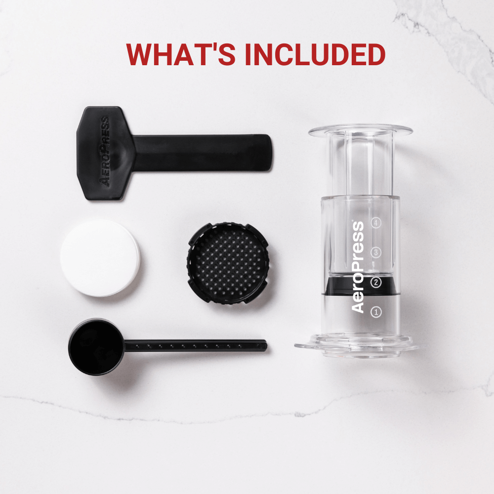 AeroPress Coffee Maker - Clear & Colors