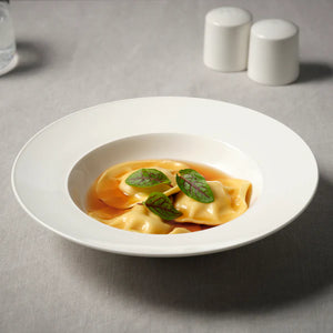 Tablekraft Core White Pasta/Soup Bowl Deep 225x45mm Rim Shape (Box of 6)