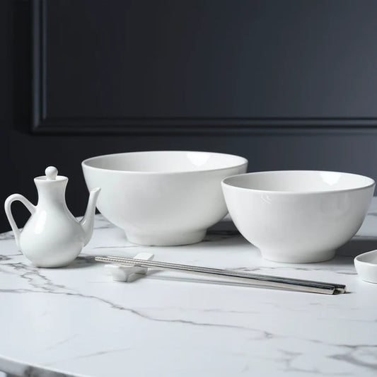 Tablekraft Core White Noodle/Soup Bowl 175x85mm (Box of 4)