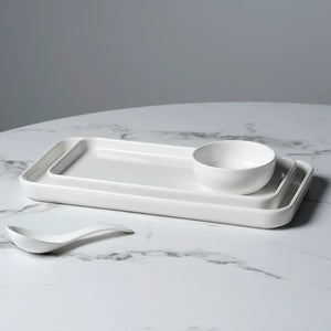 Tablekraft Core White Chinese Spoon 130x40x30mm (Box of 6)
