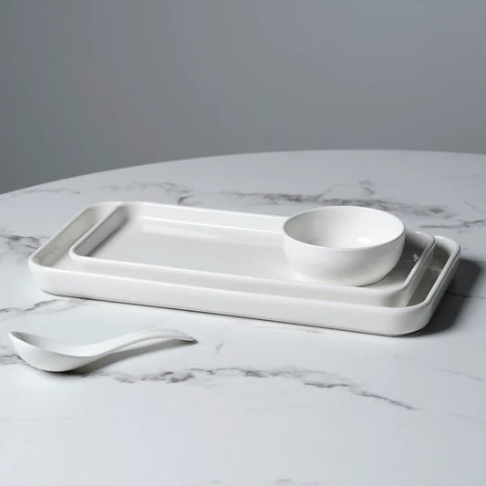 Tablekraft Core White Chinese Spoon 130x40x30mm (Box of 6)