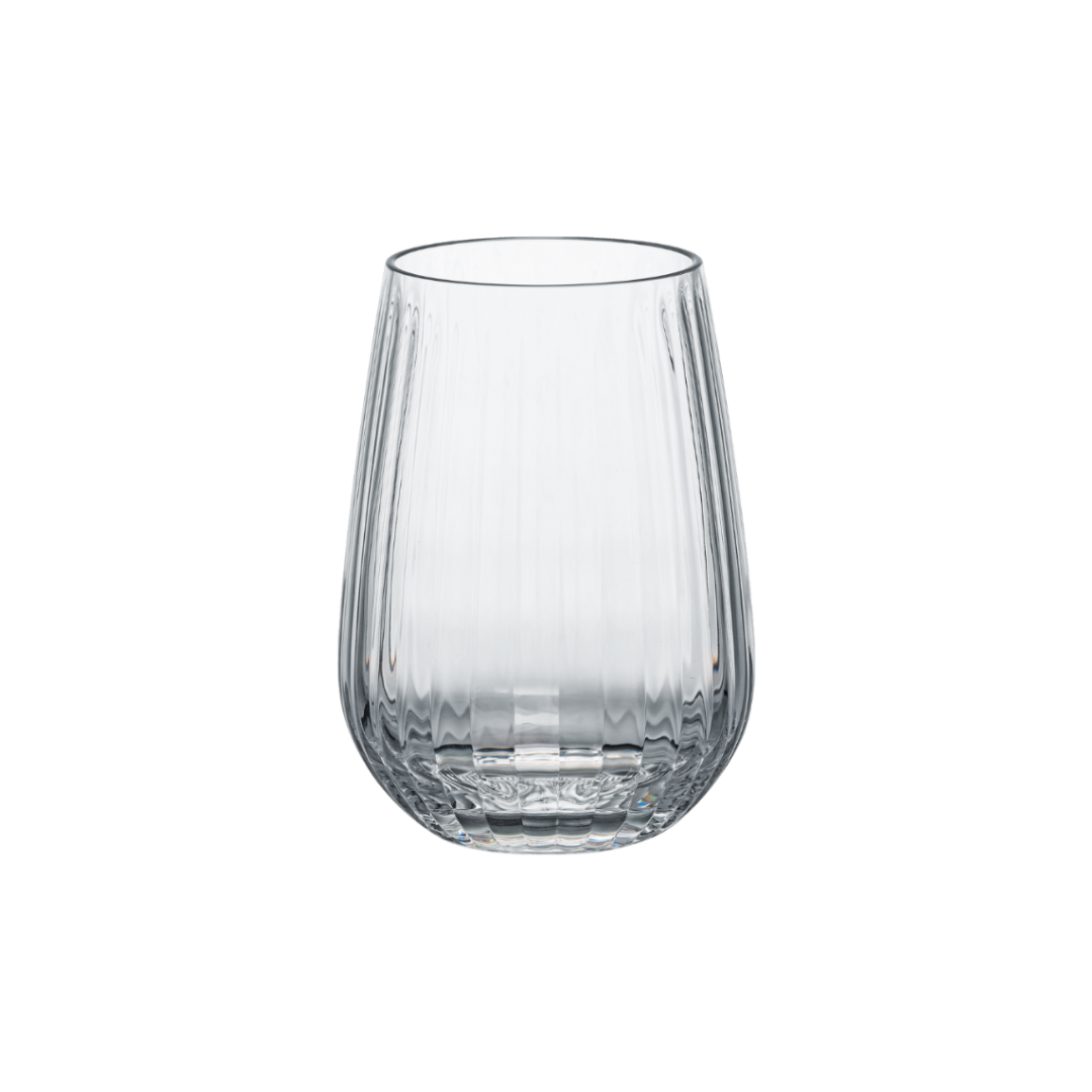 D-Still Unbreakable Bamboo Stemless Wine Tumbler - 350ml, Box of 4