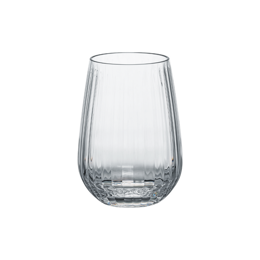 D-Still Unbreakable Bamboo Stemless Wine Tumbler - 480ml, Box of 4