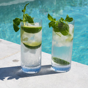 D-Still Bamboo Polycarbonate Highball - 350ml , Box of 4