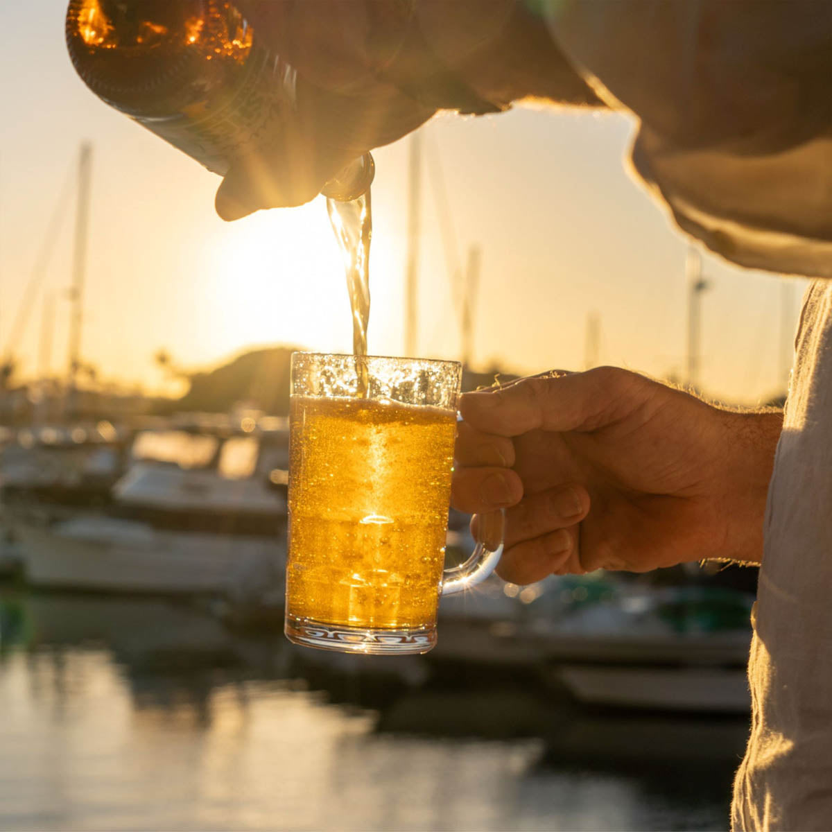 D-Still Essentials Polycarbonate Beer Mug - 405ml , Box of 4