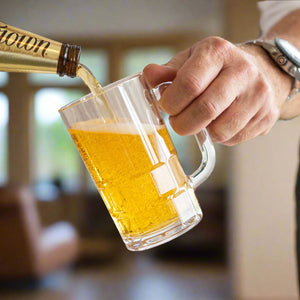 D-Still Essentials Polycarbonate Beer Mug - 405ml , Box of 4