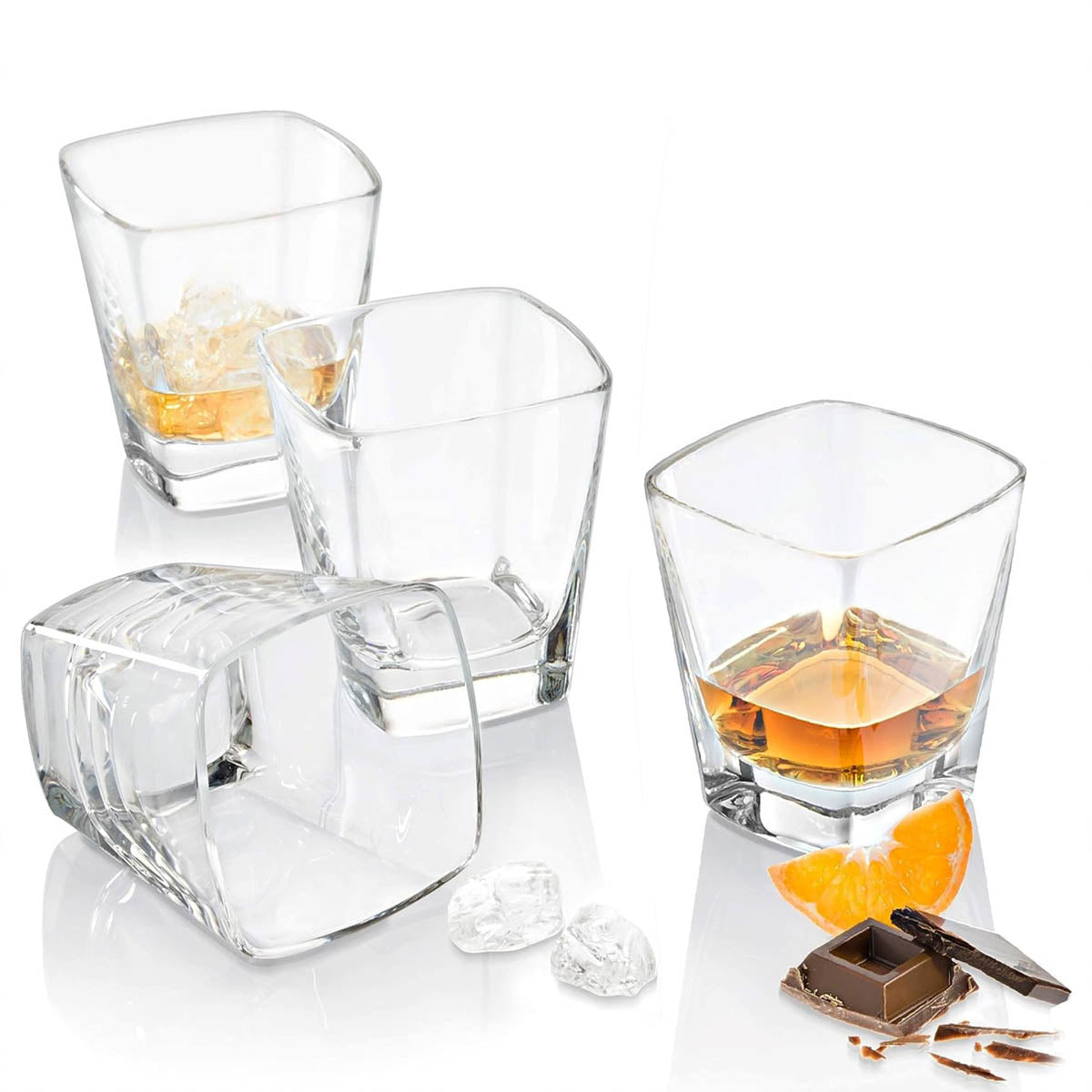 D-Still Essentials Stackable Polycarbonate Tumbler - 260ml , Box of 4