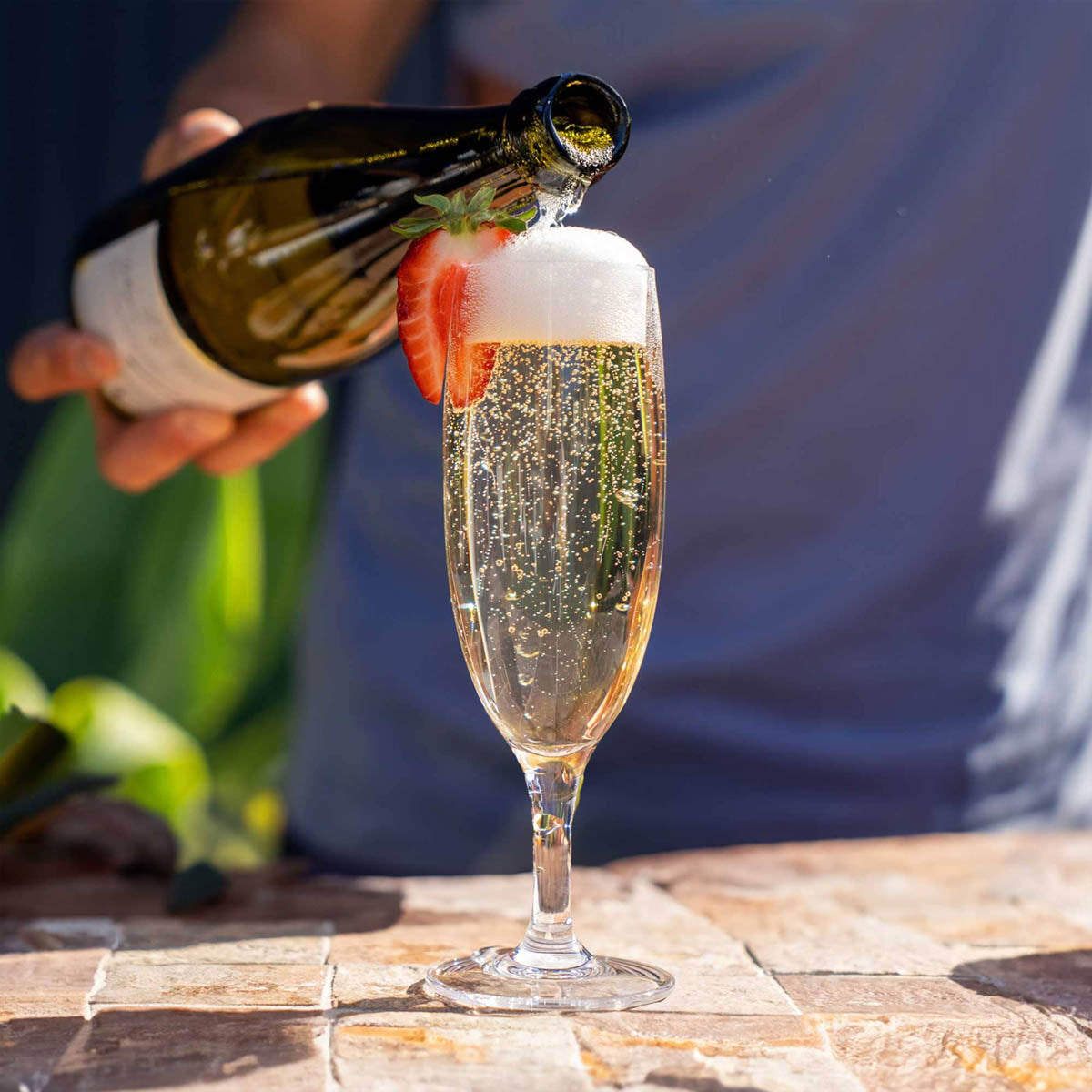 D-Still Essentials Polycarbonate Champagne Flute - 175ml , Box of 4