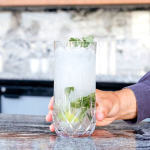 D-Still Crystal Cut Polycarbonate Highball - -380ml , Box of 4