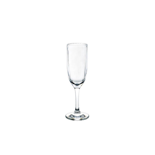 D-Still Bamboo Polycarbonate Champagne Flute - 130ml , Box of 4