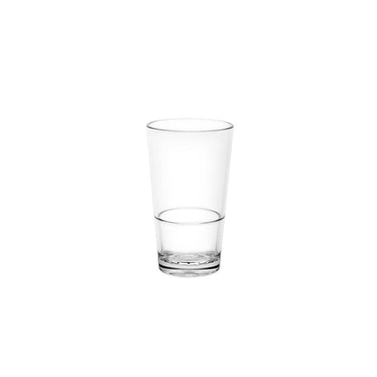 D-Still Essentials Polycarbonate Highball Beer - W&M Certified, Nucleated, 285ml , Box of 4
