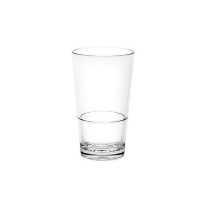 D-Still Essentials Polycarbonate Highball Beer - W&M Certified, Nucleated, 425ml , Box of 4