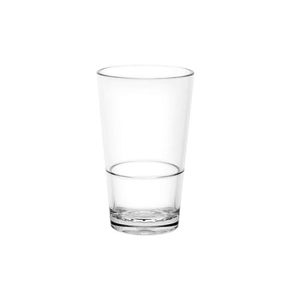 D-Still Essentials Polycarbonate Highball Beer - W&M Certified, Nucleated, 570ml , Box of 4