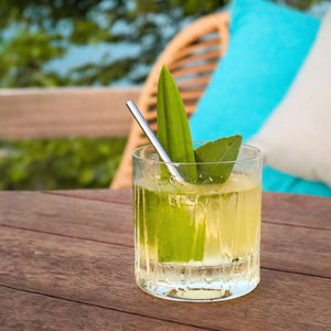 D-Still Cocktail Stainless Steel Straw -  120x6mm, Box of 4