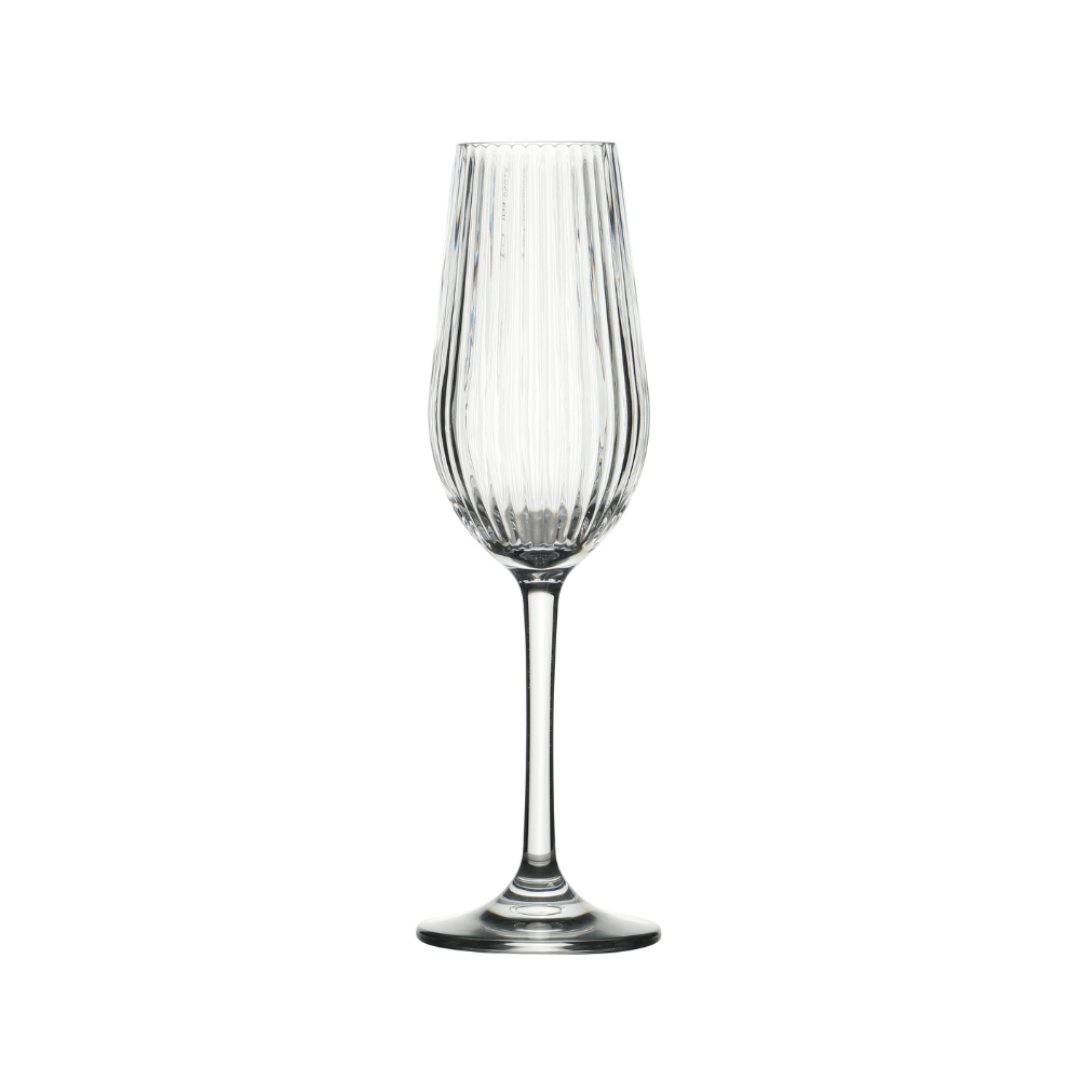 D-Still Unbreakable Bamboo Champagne Flute - 335ml, Box of 4
