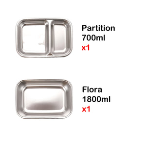 Cuitisan TOGO Flora (L) 2p Set with Bag