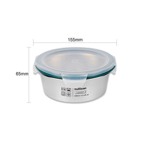 Cuitisan Simple Round No.5 Container - 640ml