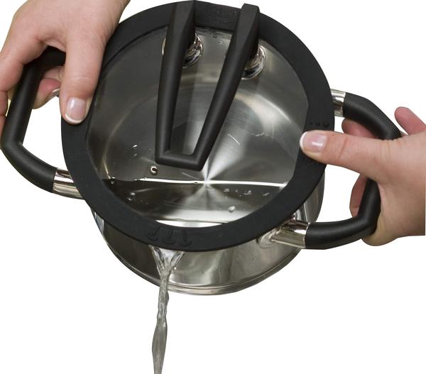Elo "Black Pearl" High Casserole with Glass Lid - 160mm