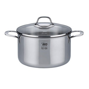 Elo "Silicano+" Casserole High with Glass Lid - 240mm