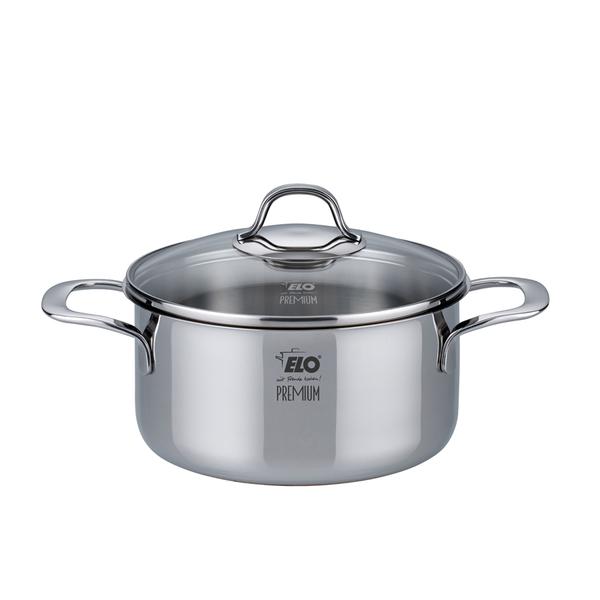 Elo "Silicano+" Casserole with Glass Lid - 200mm