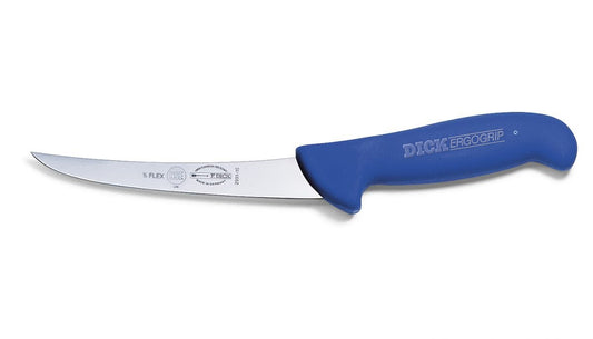F.Dick ErgoGrip Boning Knife Curved Blade Semi-Flexible 13cm S-S/P - Kitchenly