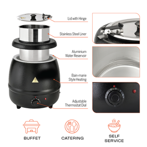 Force Electric Soup Warmer 10L