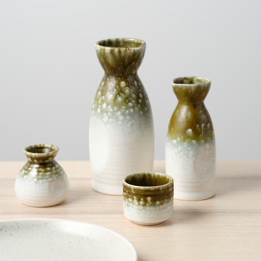 Tablekraft Fusion Sake/Sauce Bottle - 250ml, Khaki, Box of 6