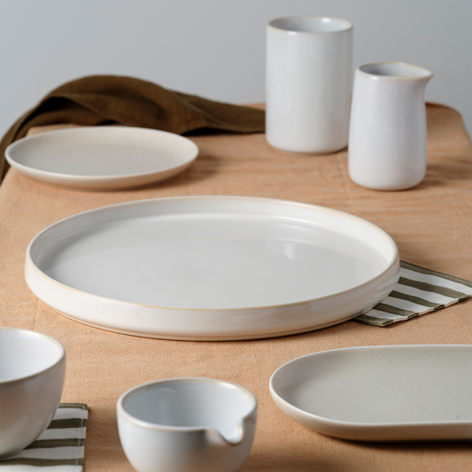 Tablekraft Urban Serve Round Plate - 310x30mm, White, Box of 6