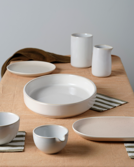 Tablekraft Urban Serve Round Bowl - 300x78mm, White, Box of 6