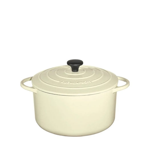 Kuchenprofi Round French Oven 22cm Cr√®me - Kitchenly