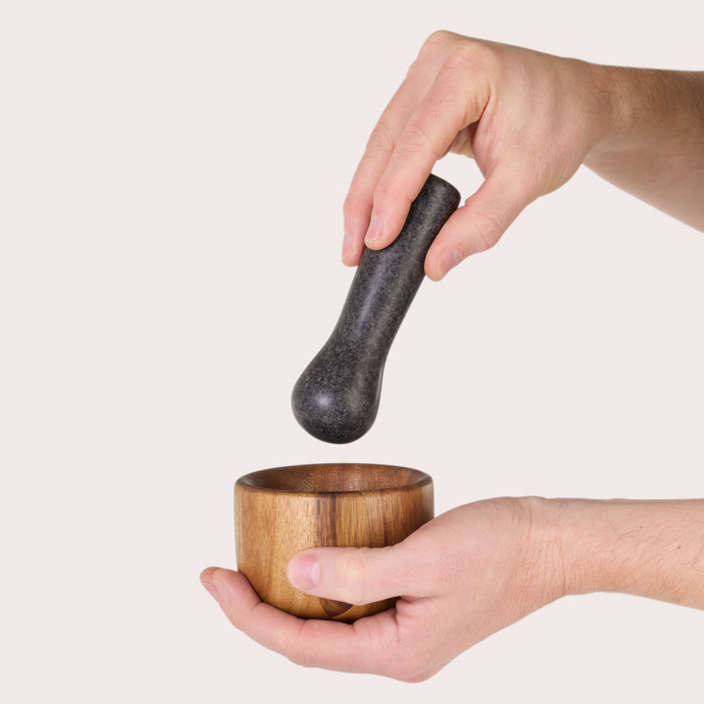 Taru pestle and mortar - 11cm