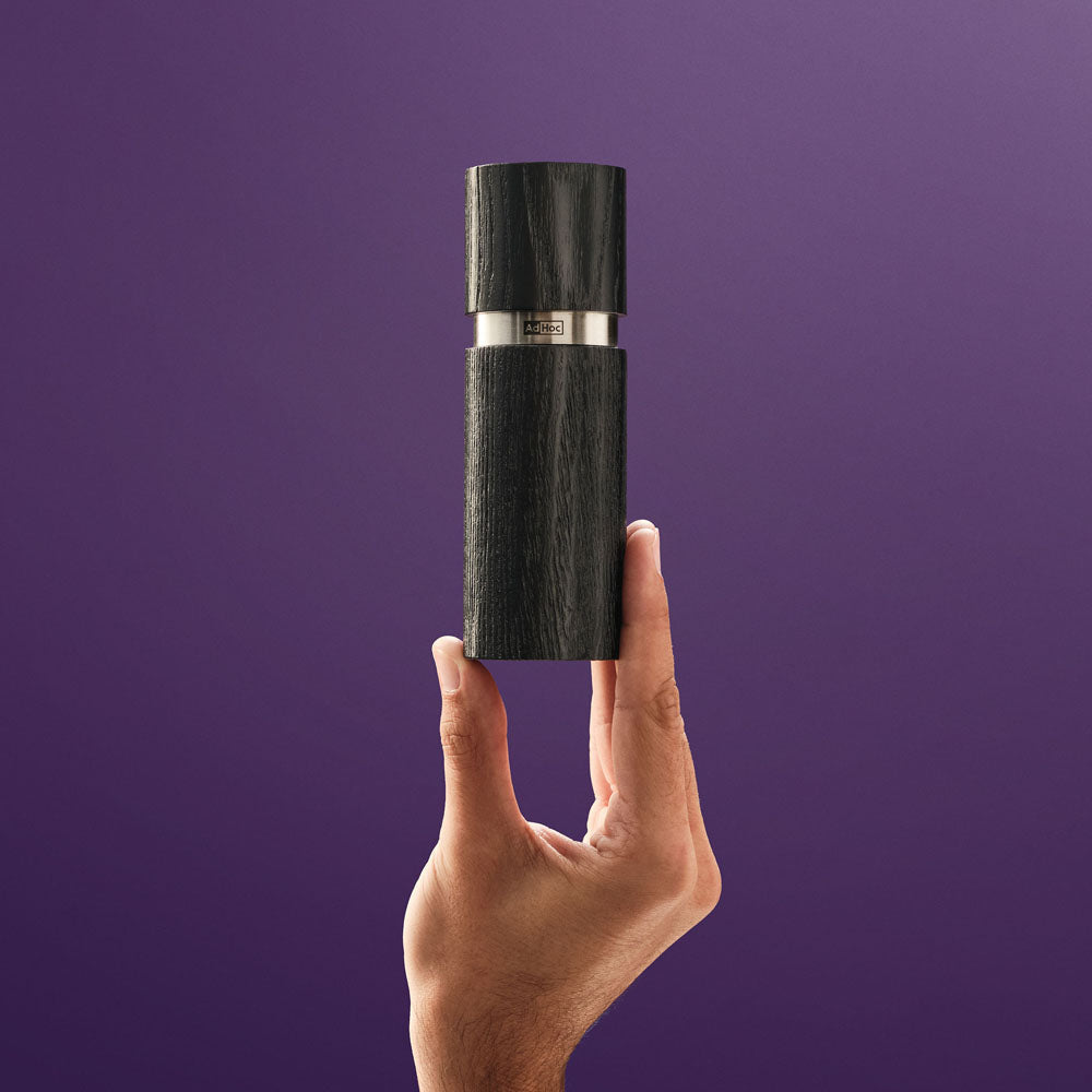 Textura Wood Salt & Pepper Mill Set - Set / 15cm