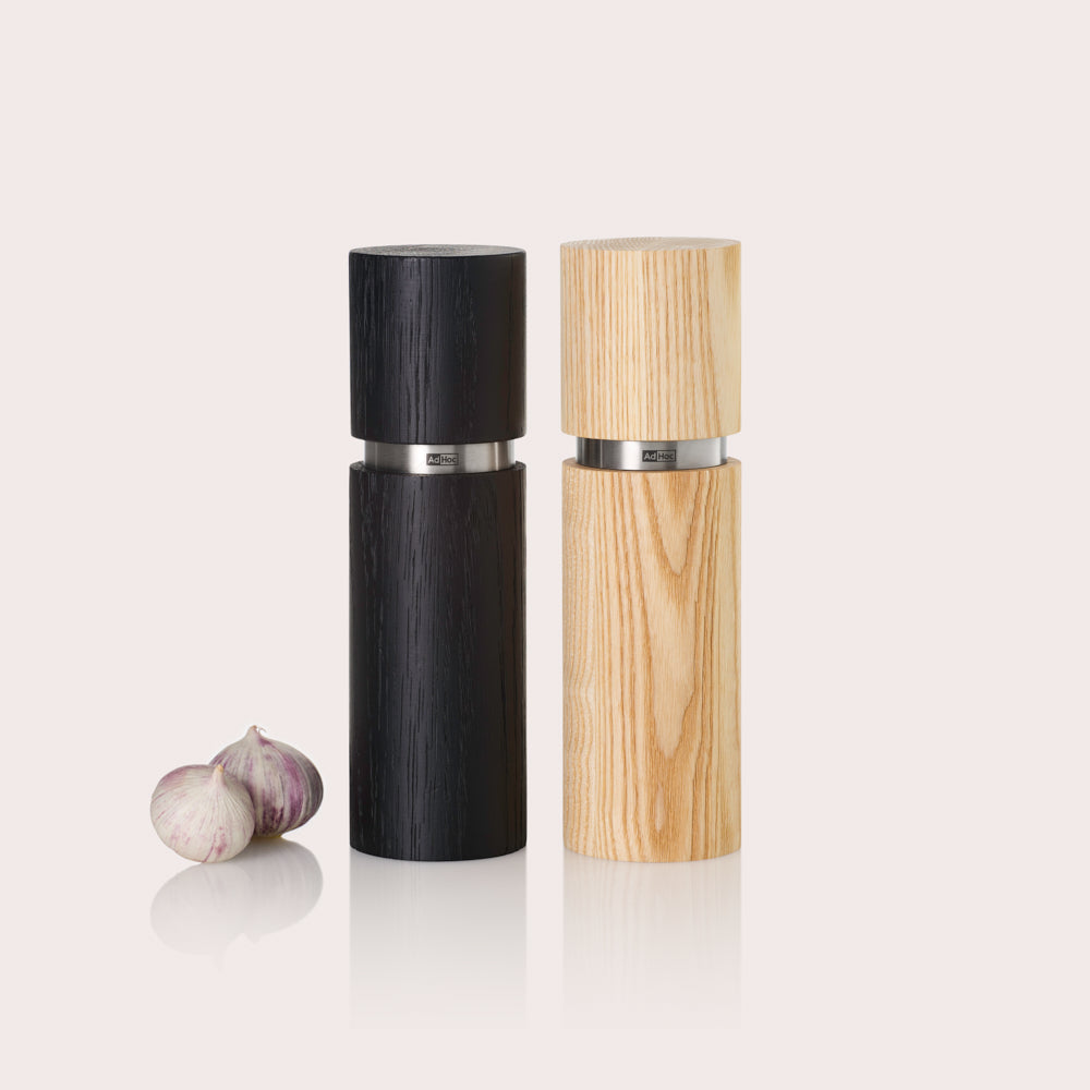 Textura Wood Salt & Pepper Mill Set - Set / 20cm
