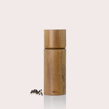 Acacia salt and pepper mill - 17cm