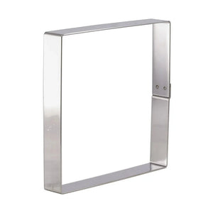 Matfer Bourgeat Square Stainless Steel Cake Frame - 275x275x35mm