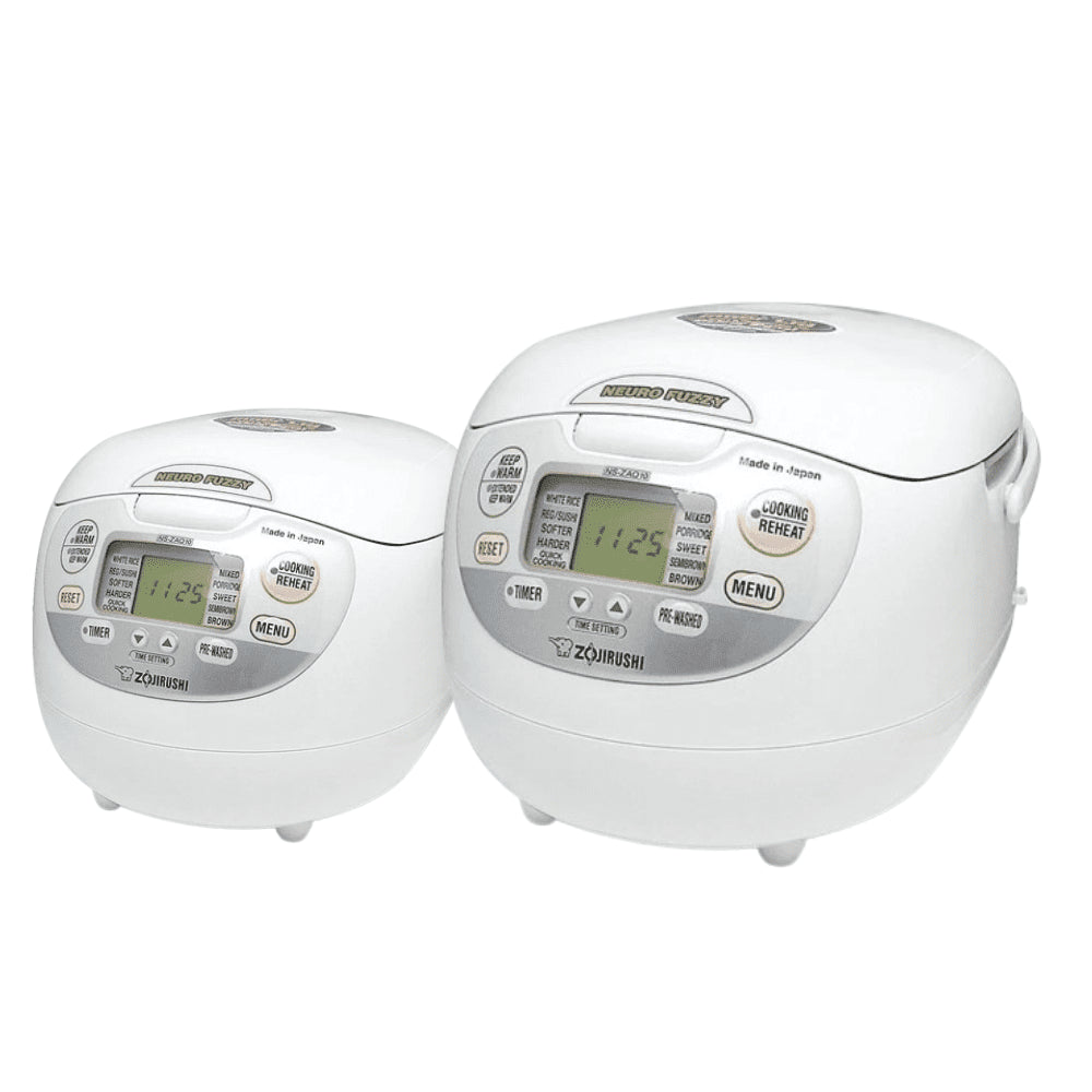 Zojirushi Neuro Fuzzy NS-ZAQ Rice Cooker - White