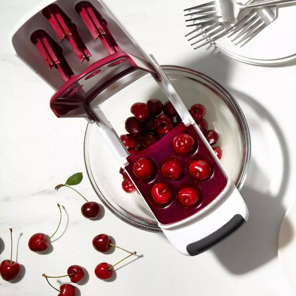 OXO Quick-Release Multi-Cherry Pitter
